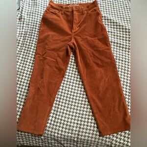 Corduroy jeans Universal Thread rust color